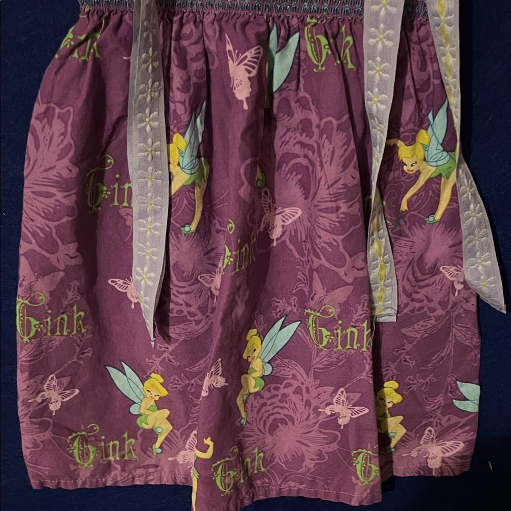 Purple Tinkerbell Skirt with Ribbon